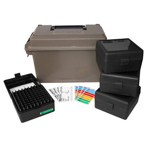 MTM 223 Ammo Can for 400 rd. Includes 4 each RS-100's Dark Earth - ACC223