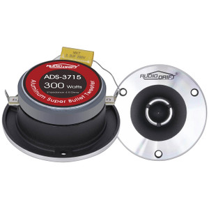 Audiodrift 3-3/4" Aluminum Super Bullet Tweeters (Pair) - ADS-3715