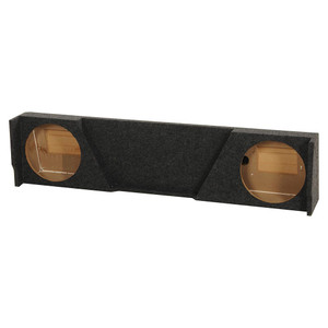 QPower GMC/Chevy Extended Cab (High Transmission) '07-'13 Dual 12" Empty Woofer Box - GMC12 2007 HT