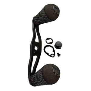 Lew's Standard 95mm Baitcaster Black Aluminum Handle - Black - CSBAHB