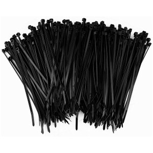 Xscorpion (CT-6) 6" Wire Ties - Black (1000 count) - C-T6.1