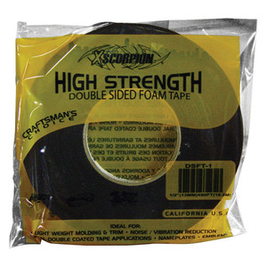 XScorpion 1" Double Sided Foam Tape (60 feet) - DSFT-1