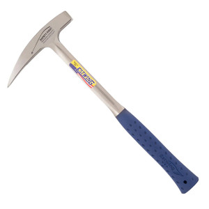 Estwing 22 oz. Pointed Tip Long Handle Rock Pick - Blue Shock Reduction Grip - E3-23LP