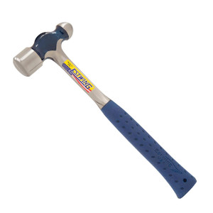 Estwing 32 oz. Ball Peen Hammer - Blue Shock Reduction Grip - E3-32BP