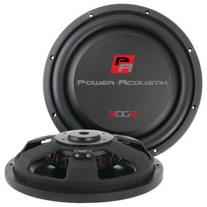 Power Acoustik 12" Shallow Mount Woofer 700W RMS/1400W Max Single 4 Ohm Voice Coil - EW-124S