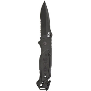 SOG Escape - Black Folding Knife - FF25-CP