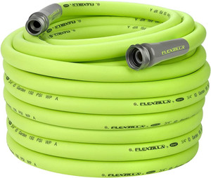 Flexzilla Garden Hose 3/4" x 100' 3/4" - 11 1/2 GHT Fittings ZillaGreen (Boxed) - HFZG6100YWE