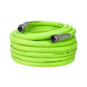 Flexzilla Garden Hose 3/4" x 75' 3/4" - 11 1/2 GHT Fittings ZillaGreen - HFZG675YW
