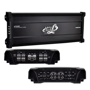 Lanzar Heritage Series 5000 Watt Max 8 Channel Amplifier - HTG888