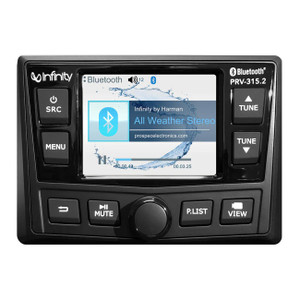 Infinity Marine AM/FM/Weather Mechless Receiver with Bluetooth - INFPRV315.2