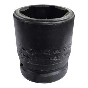 Williams 1-5/8" Shallow Impact Socket 1" Drive 6 Point - JHW7-652