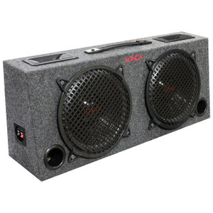 XXX Audio Dual 10" Subwoofer Enclosure 300W Max - KIC100