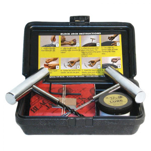 Black Jack Small Repair Kit with Chrome Tools (20 Repairs) - Kt-20-SC