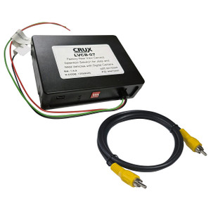 CRUX Factory Rear-View Camera Retention Solution for Ram Jeep Vehicles with Digital Camera - LVCB-07