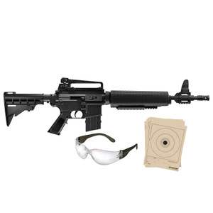 Crosman Tactical Pump .177cal BB/Pellet Air Rifle with Shooting Kit - M4-177KT