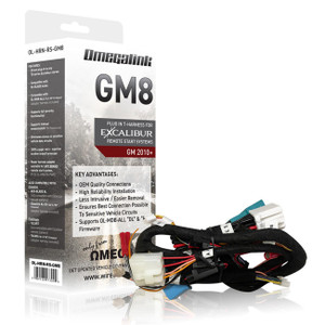 Omegalink T-Harness for Remote Start - for select GM Press To Start models (2010 - 2024) - OL-HRN-RS-GM8