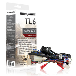 Omegalink T-Harness - Covers Select Lexus Scion & Toyota PTS Vehicles (2010-2024) - OL-HRN-RS-TL6
