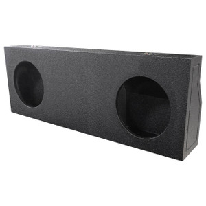 QPower QBOMB 22-24 Toyota Tundra Crew Max Dual 10" Sealed Empty Woofer Enclosure - QBTUNDRA10 2022 CREW
