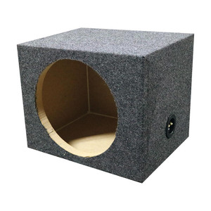 EMPTY WOOFER BOX 15" SQUARE QPOWER - QSMPSQ15E