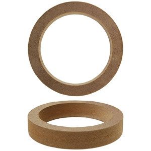 Nippon MDF Speaker Ring: 5-1/4" x 3/4" Extension (pair) - RING-5.25R
