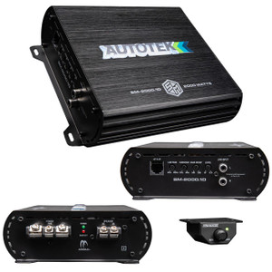 Autotek STREET MACHINE Monoblock Amplifier 2000 Watts - SM-2000.1D