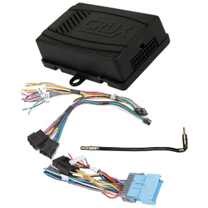 CRUX Radio Replacement Interface for Select 04-12 GM LAN Vehicles with 11-Bit Systems - SOCGM-18B