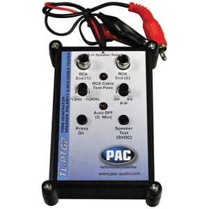 PAC Tone Generator and Speaker Polarity Tester - TLPTG2