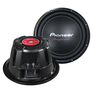 Pioneer 12" Woofer 500W RMS/1600W Max Single 4 Ohm Voice Coil - TS-A301S4
