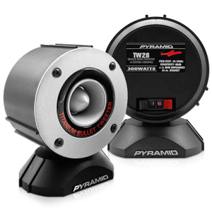 PYRAMID 3.75" TWEETER W/SWIVEL HOUSING (sold in pairs) - TW28