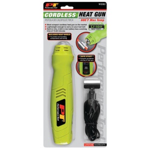 Performance Tool Compact Rechargeable Li-Ion Cordless Heat Gun - W2082