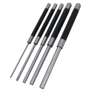 Performance Tool 8"-Long SAE Pin Punch Set (5 Piece) - W758