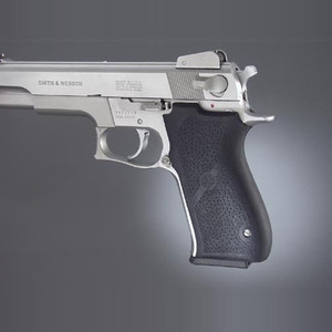 Hogue S&W 1006/4506 Series OverMolded Rubber Grip (Black) - 6010