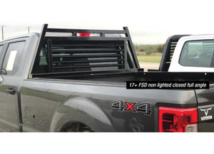 ACIW - 24c Ranger Headache Rack  Nonlghtd Clsd Window Short Angle Only - FRNLCSA24