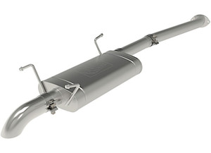 aFe Power - 16c Tacoma Rock Basher 21/2 In 409 Stainless Steel Catback Exhaust System - 49-46046