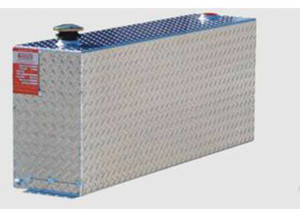 Aluminum Tank Industries - Dot Approved43 Gallon Aluminum Rectangle Refueling Tank W/notched Bottom Sides - TTR43