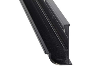 AP Products - Insert Gutter Rail Black 8 Ft - 021-56202-8