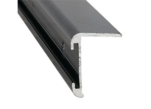 AP Products - Long Leg Insert Corner Molding Black 8 Ft - 021-85202-8