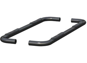 Aries - 19c Silverado/sierra 1500 Extended Cab 3in Round Semigloss Black Steel Side Bars - 204054