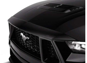 Auto Ventshade - 24c Mustang Aeroskin Impact Resistant Hood Bug Shieldsmoke - 322212