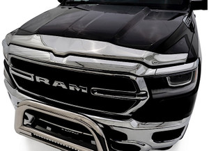 Auto Ventshade - 19c Ram 1500 Aeroskin Chrome Hood Protector - 622163