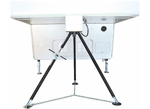 BAL RV - King Pin Stabilizer Tripod Jack  3 Teles. Legs Deluxe - 25035