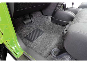 BedRug - 0718 Wrangler Jk Ulimited Front 4pc Floor Kit (includes Heat Shields) - BRJK07F4