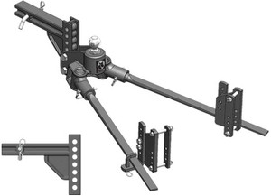 Blue Ox - Hitch Trackpro Wd 1000 Lb - BXW1053
