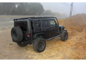 Body Armor 4x4 - 0718 Wrangler Jk 2/4 Door Front/rear Frame Kit Box 1 Of 2 Black - JK-711