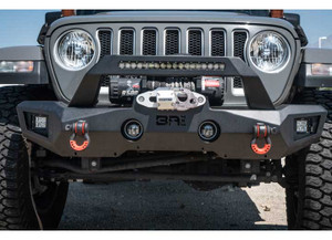 Body Armor 4x4 - 07c  Wrangler/gladiator(excl 4xe) Orion Midwidth Front Bumper - JP-19536