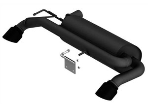 Borla Exhaust - 21c Bronco 2.7l V6 Axleback Stype Exhaust System W/black Tips - 11977CB