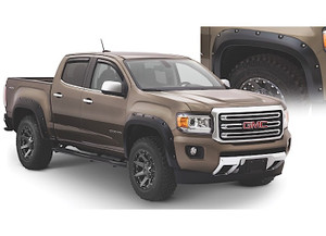 Bushwacker - 1520 Canyon/colorado(excl Zr2) Crew Cab Sb(5ft Bed) Pocket Style Fender Flares - 40971-02