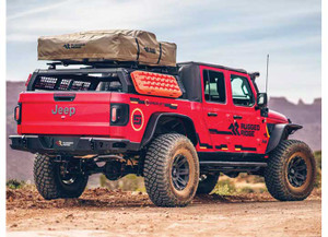 Bushwacker - 19c Silverado/sierra 1500 5.8ft Bed Gorack Overland Truck Rack Black Aluminum - 9450101