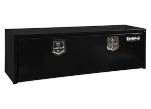 Buyers - 15x13x48 Inch Black Steel Underbody Truck Box With Thandle - 1703328