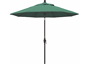 California Umbrella - Sun Master Series 9ft Alum/fiberglass Collar Tilt Market Umbrella In Spectrum Aztec Sunbrella - GSCUF908117-48090